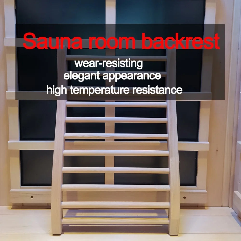 1290W Hemlock 1 Person Sauna Indoor Spa Room , FAR Infrared Sauna with Touch Intelligent Panel, Bluetooth LED Reading Light,Temperature Protection for Home Gym