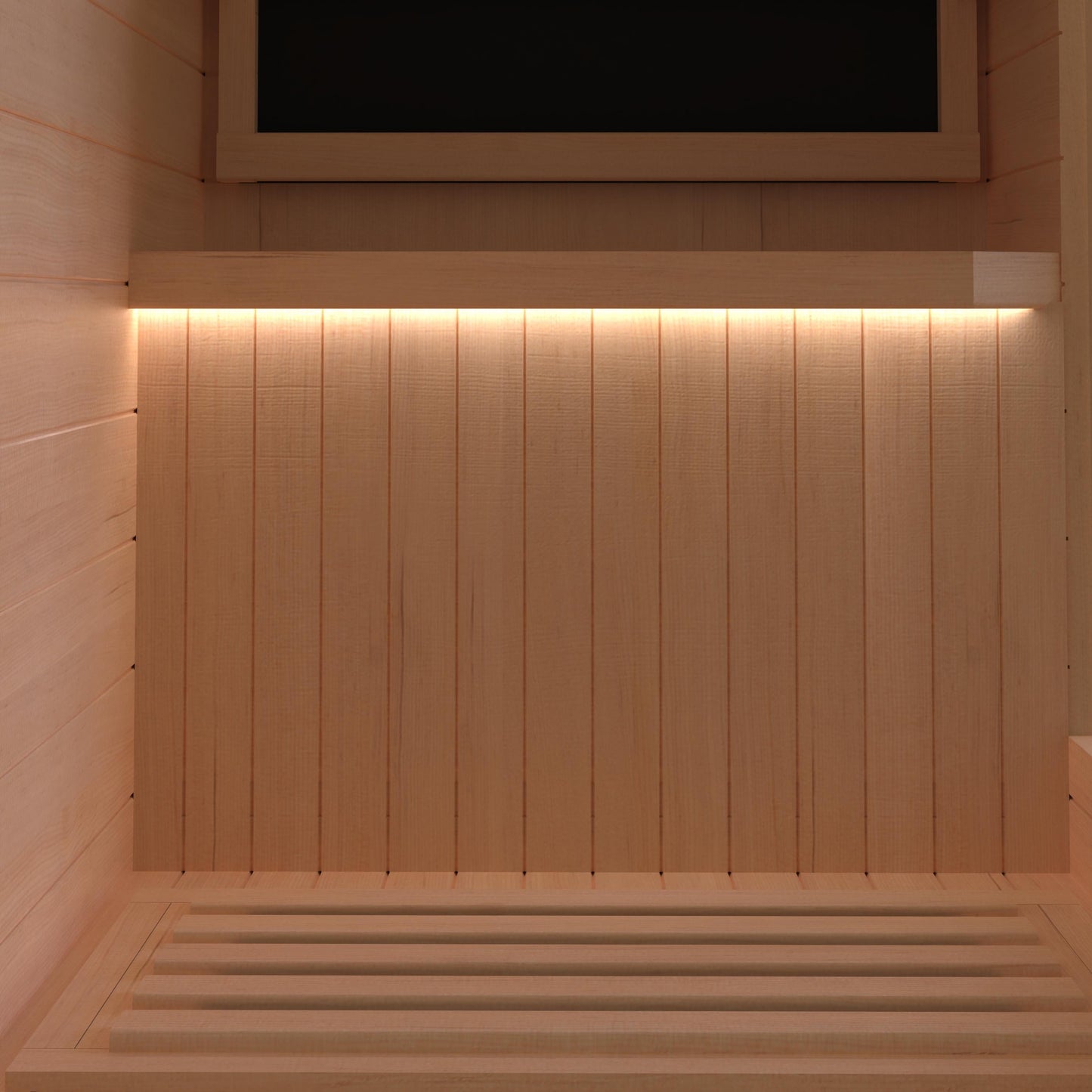 900W Infrared Sauna for Home Use with 360° Full-Body Heating, Dual Bluetooth Speakers & Mood Lights - Detox Therapy for Fitness Enthusiasts, Skin Care & Stress Relief in Bathroom