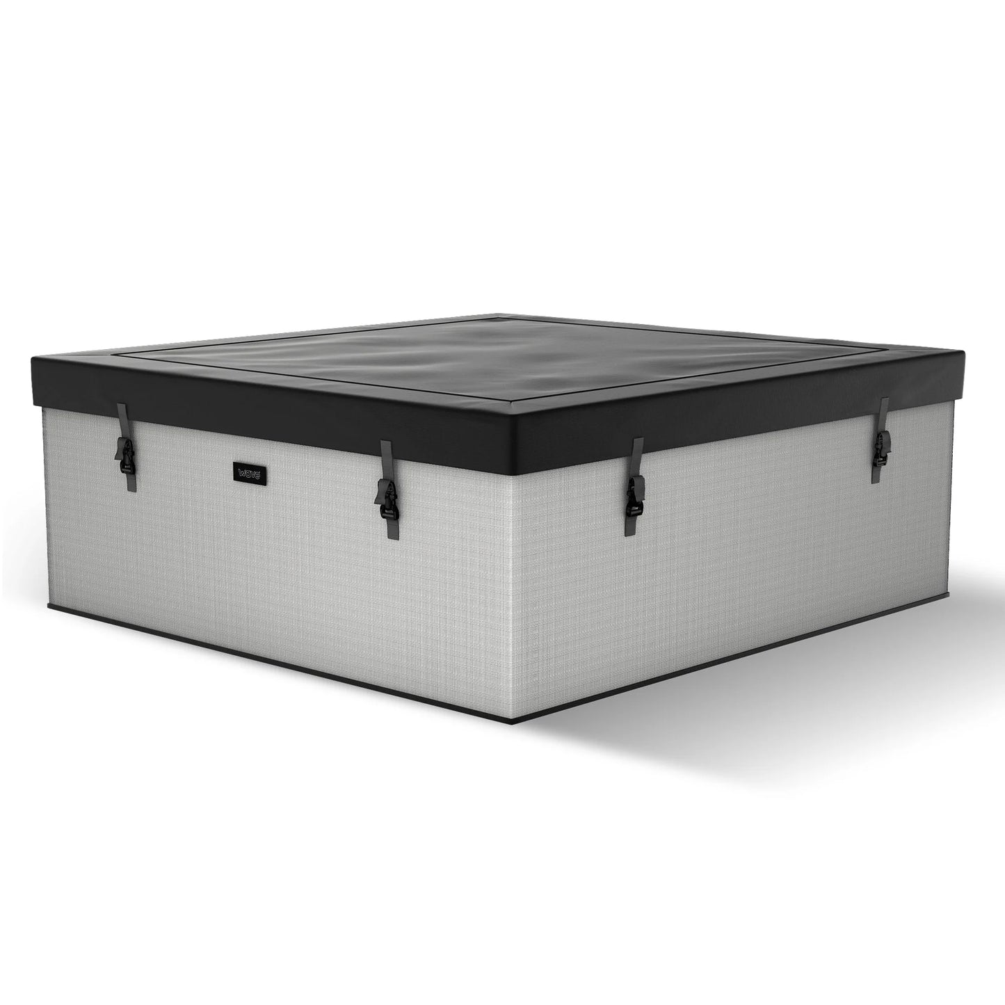 Garda | 4-Person Eco Foam Hot Tub | Integrated Heater | Graphite Gray