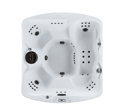 Leganza 6-Person, 230V Hot Tub Spa W/90 Jets in Sea Salt/Coastal Gray