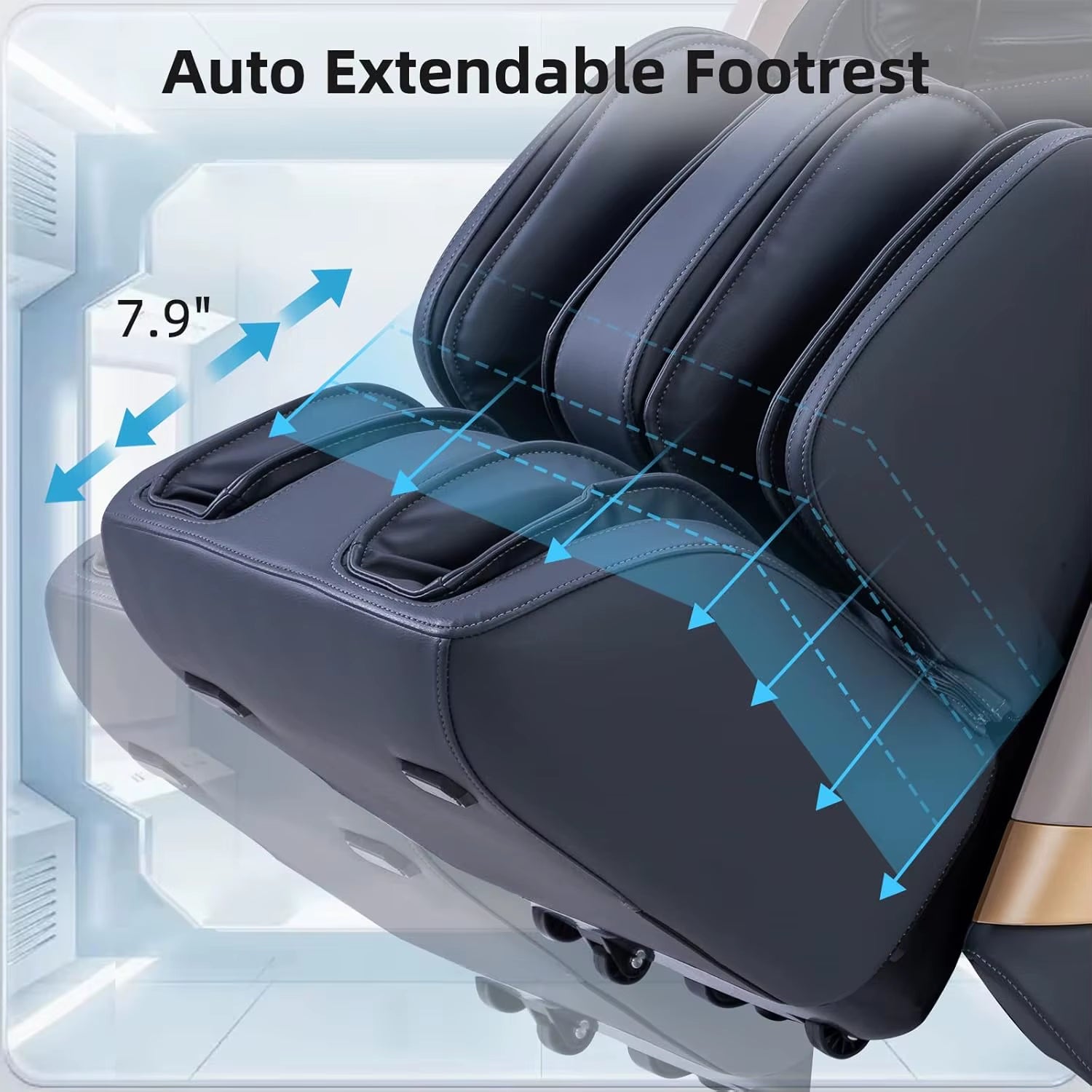 MT339 4D Massage Chair, Full Body Shiatsu Recliner with Auto Extendable Footrest, Zero Gravity, SL Track, Deep Yoga Stretch